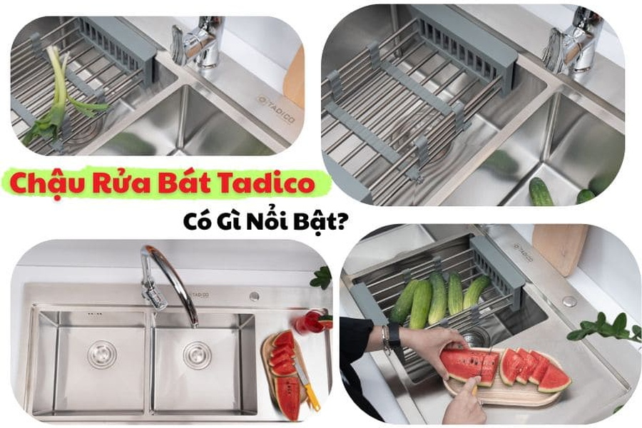 Chậu Rửa Bát Tadico – Lựa Chọn Thông Minh Cho Gian Bếp Hiện Đại