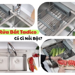 Chậu Rửa Bát Tadico – Lựa Chọn Thông Minh Cho Gian Bếp Hiện Đại