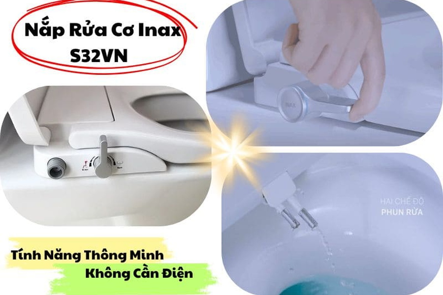 Những điều bạn chưa biết về nắp rửa cơ Inax S32VN