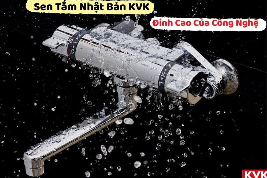 Tìm Hiểu Sen Tắm Nhật Bản KVK – Đỉnh Cao Của Công Nghệ Vệ Sinh Nhật Bản