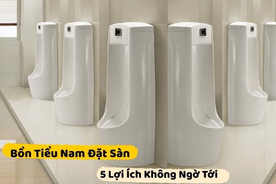 Bồn Tiểu Nam Đặt Sàn: 5 Lợi Ích Không Ngờ Tới