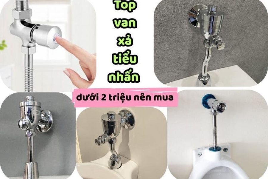Top Van Xả Tiểu Nhấn Dưới 2 Triệu Đáng Mua Nhất