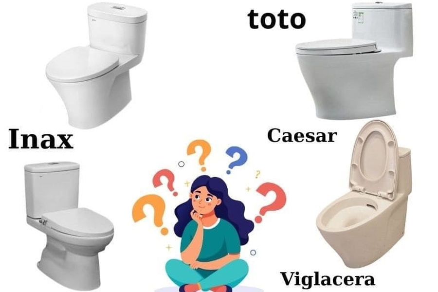 Bồn cầu Inax hay thương hiệu nào khác: Chọn cái nào?
