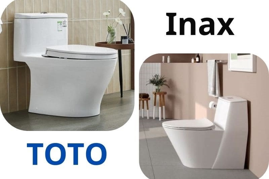 “So sánh bồn cầu INAX và TOTO – Nên Chọn Hãng Nào?”