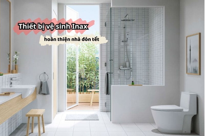 Thiết bị vệ sinh INAX cùng bạn hoàn thiện nhà đón Tết Bính Ngọ 2026