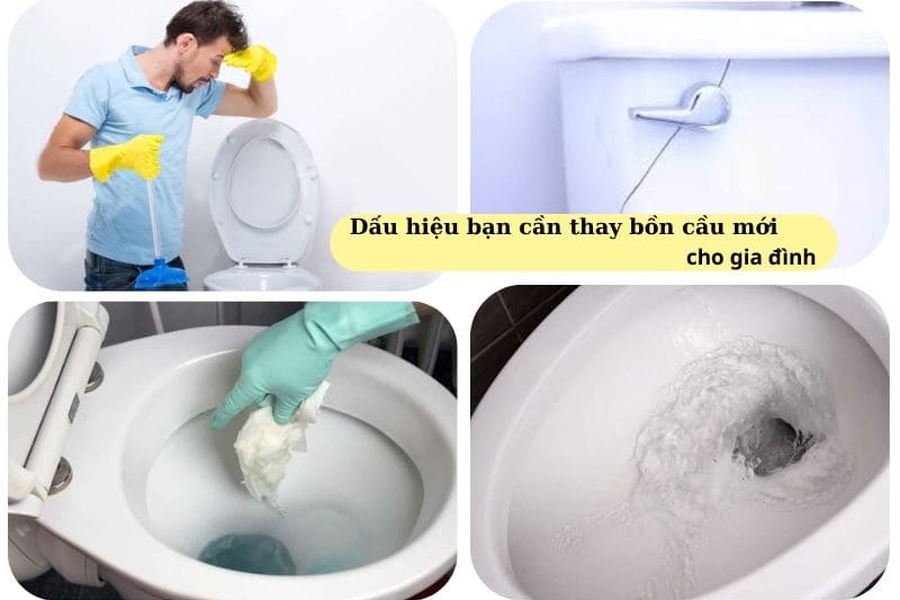 Dấu hiệu bạn cần thay bồn cầu mới cho gia đình – Đừng chờ đến khi quá muộn!