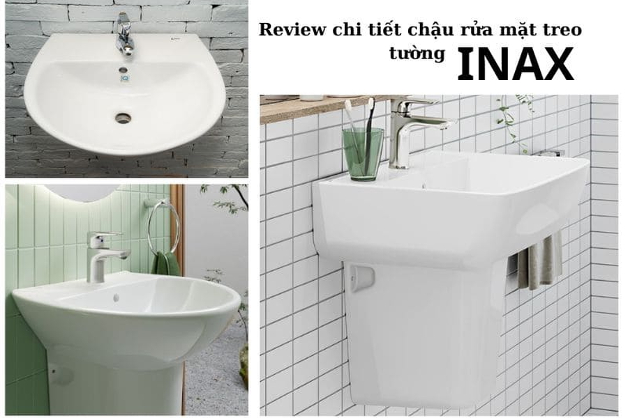 Review chi tiết chậu rửa mặt treo tường Inax: Có tốt như lời đồn?