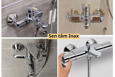 Sen tắm Inax mẫu nào bán chạy đầu năm 2026? Top lưa chọn hàng đầu cho bạn