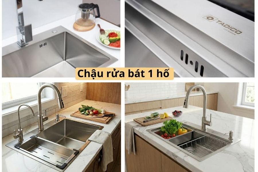 Top Chậu Rửa Bát 1 Hố Bạn Không Nên Bỏ Qua Năm 2026