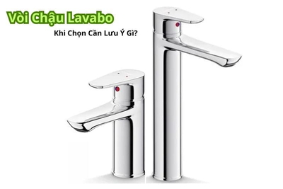 Vòi Chậu Lavabo Khi Chọn Cần Lưu Ý Gì? Hướng Dẫn Chi Tiết Từ Chuyên Gia
