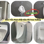 Bồn Tiểu Nam Đặt Sàn Và Treo Tường: So Sánh Chi Tiết Và Cách Lựa Chọn Phù Hợp