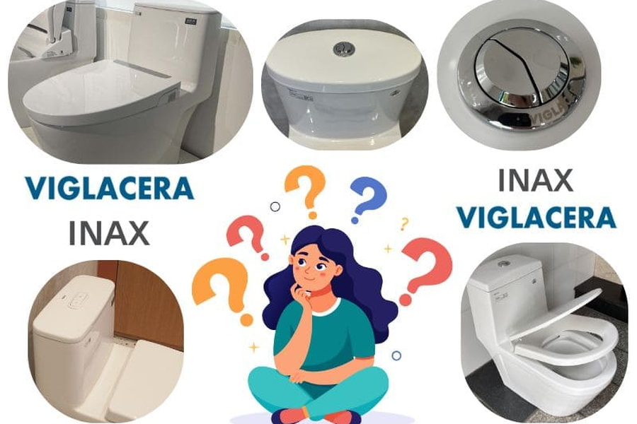 Nên Chọn Bồn Cầu Inax Hay Bồn Cầu Viglacera? So Sánh Chi Tiết Từ Chuyên Gia