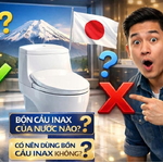 Bồn Cầu Inax Của Nước Nào? Có Nên Dùng Bồn Cầu Inax Không?