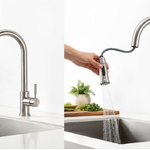 So Sánh Vòi Bếp Cần Cứng Và Vòi Bếp Dây Rút: Nên Chọn Loại Nào?
