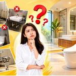 5 Sai Lầm "Kinh Điển" Khi Chọn Mua Thiết Bị Vệ Sinh Khiến Bạn Hối Hận