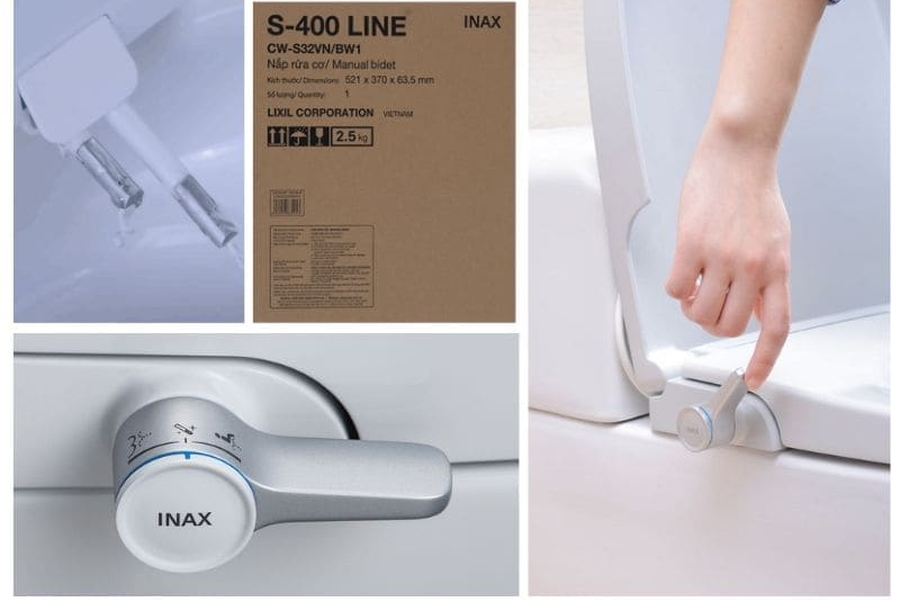 Nắp bồn cầu Inax CW-S32VN dùng được cho những bồn cầu nào?