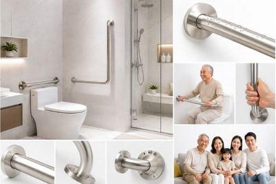 Thanh vịn nhà tắm Miken: Giải pháp an toàn cho phòng tắm