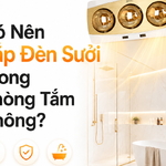 Có Nên Lắp Đèn Sưởi Trong Phòng Tắm Không?