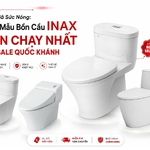Giải Mã Sức Nóng: Các Mẫu Bồn Cầu INAX Bán Chạy Nhất Dịp Sale Quốc Khánh