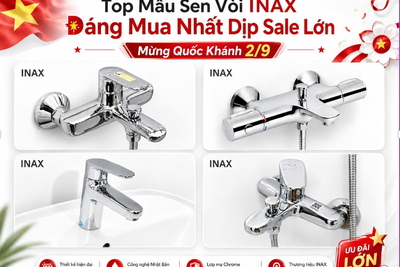 Top Mẫu Sen Vòi INAX Đáng Mua Nhất Dịp Sale Lớn Mừng Quốc Khánh 2/9
