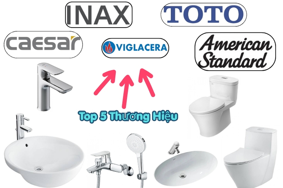 Top 5 Thương Hiệu Thiết Bị Vệ Sinh Được Yêu Thích Nhất Tại Luxbath