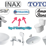 Top 5 Thương Hiệu Thiết Bị Vệ Sinh Được Yêu Thích Nhất Tại Luxbath