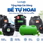 Tổng Hợp Các Dòng Bể Tự Hoại Chính Hãng Được Phân Phối Tại Luxbath
