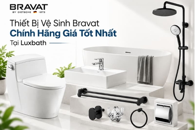 Thiết Bị Vệ Sinh Bravat Chính Hãng Giá Tốt Nhất Tại Luxbath
