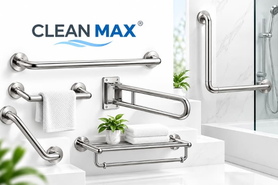 Thanh Vịn Nhà Tắm Clean Max Chính Hãng Giá Rẻ Tại Luxbath