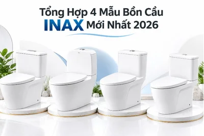 Tổng Hợp 4 Mẫu Bồn Cầu INAX Mới Nhất 2026