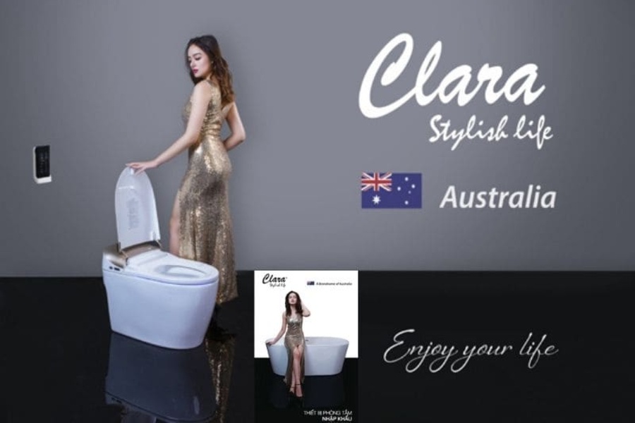 Bảng giá thiết bị vệ sinh Clara Úc mới nhất tháng 4/2024