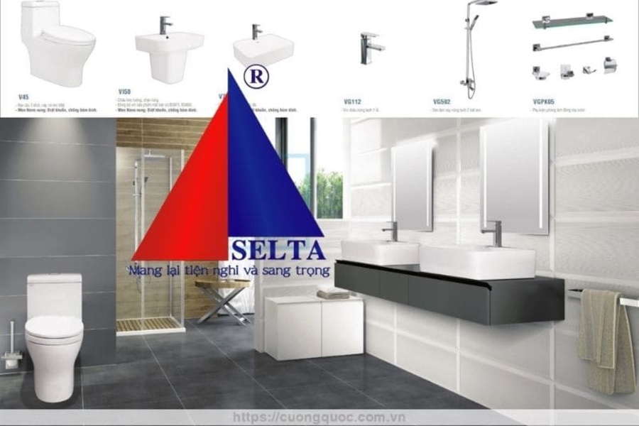 Bảng giá thiết bị vệ sinh Selta mới nhất tháng 4/2024