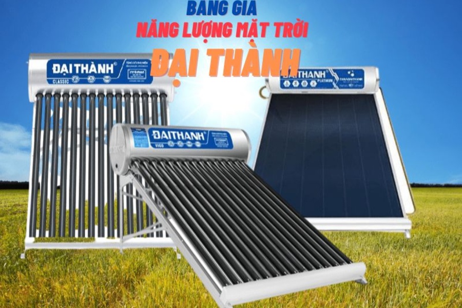 Bảng giá năng lượng mặt trời Đại Thành mới rẻ nhất tháng 04/2026