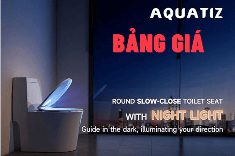 Bảng báo giá thiết bị vệ sinh thông minh Aquatiz tháng 04/2026