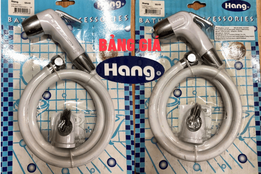 Bảng giá vòi xịt vệ sinh Hang Thái Lan rẻ nhất tháng 04/2026