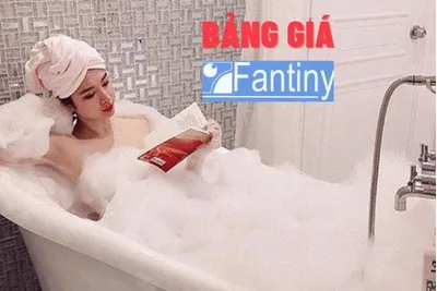 Bảng giá bồn tắm vách tắm Fantiny mới nhất tháng 10/2026