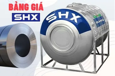 Bảng giá bồn nước Sơn Hà Xanh SHX tháng 10/2026