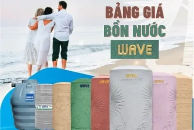 Bảng giá bồn nước kháng khuẩn Wavelife Thái Lan tháng 10/2026