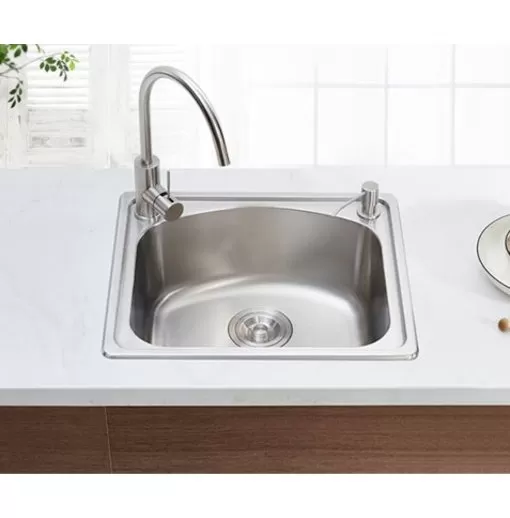 Chậu rửa bát inox 1 hố 5040