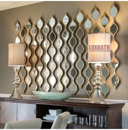 Gương trang trí nghệ thuật Datalux Dây Thường Xuân Trắng