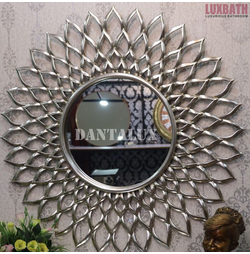 Gương trang trí tân cổ điển Dantalux Dahia Silver