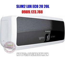 Bình Nóng Lạnh Ariston Slim2  20 Lux Eco 20 Lít Ngang