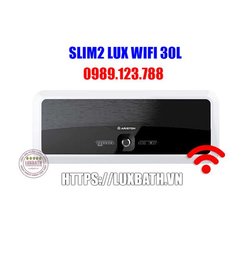 Bình Nóng Lạnh Ariston Slim2 30 Lux Wifi 30 Lít Ngang