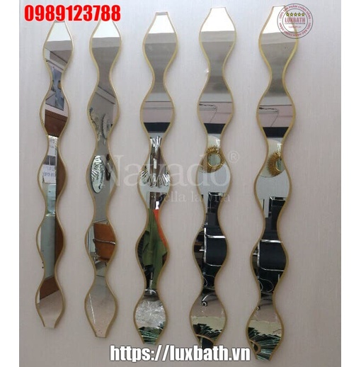 Gương nghệ thuật Datalux Dây Thường Xuân Vàng
