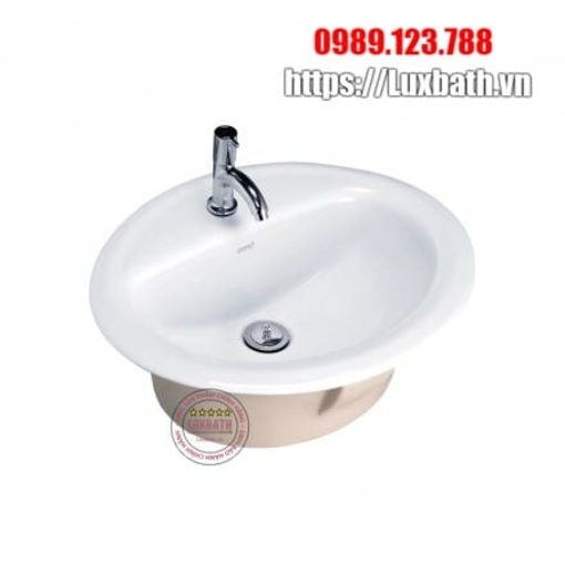 Chậu Rửa Lavabo COTTO C008 Jupiter Dương Bàn