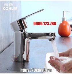 Vòi rửa mặt lavabo nóng lạnh Kohler July K-16027T-B4-CP
