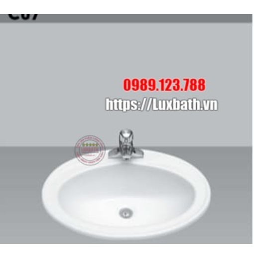 Chậu Rửa Mặt Dương Vành Hảo Cảnh HC C07