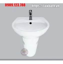 Chậu Lavabo Treo Tường Chân Lửng Hảo Cảnh HC C05