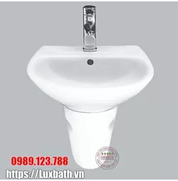Chậu Lavabo Treo Tường Hảo Cảnh HC C102