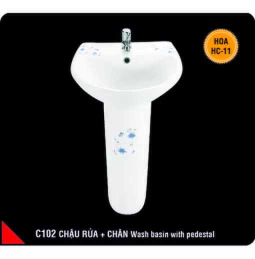 Chân Dài Lavabo Hảo Cảnh HC11